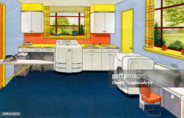 491 Vintage Laundry Room Stock Photos, High-Res Pictures, and Images ...