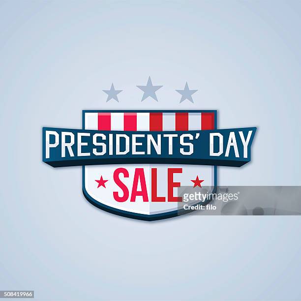 presidents' day sale - presidential candidate stock illustrations