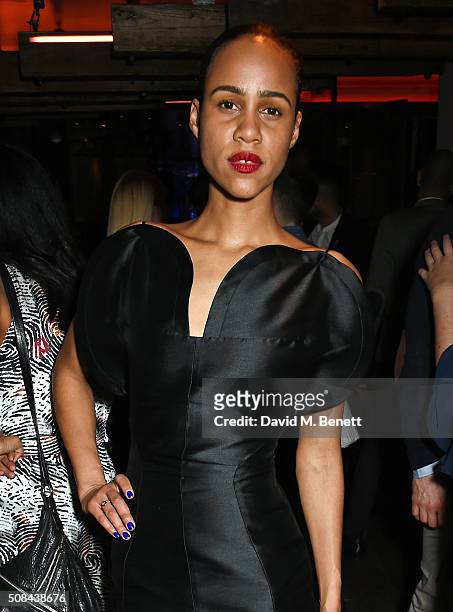 Zawe Ashton attends the InStyle EE Rising Star party ahead of the EE BAFTA Awards at 100 Wardour St on February 4, 2016 in London, England.