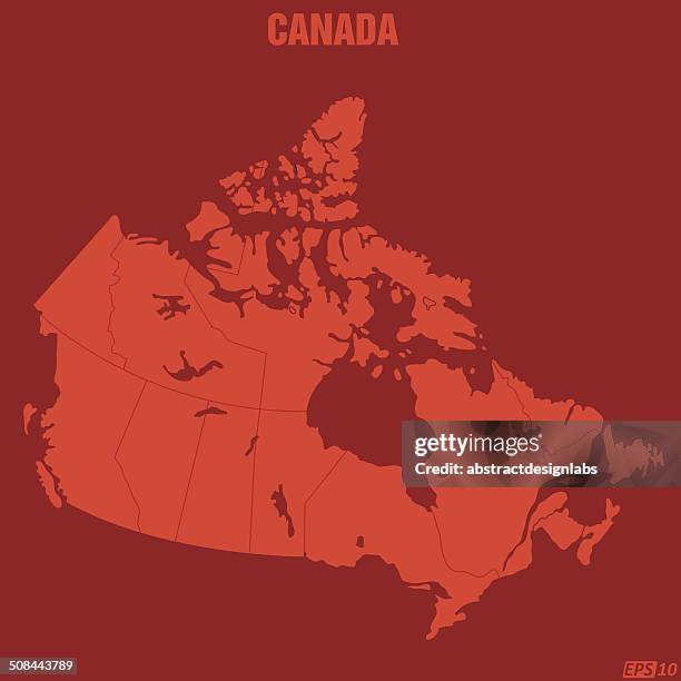 canada map - saskatchewan stock illustrations