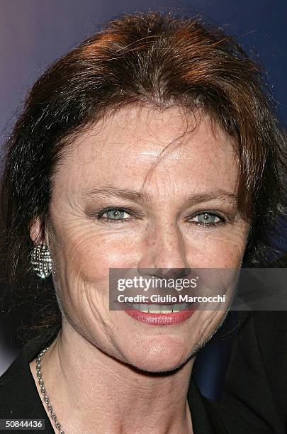 Actress Jacqueline Bissett attends MOCA 25 Years of Ground Breaking Art Achievements Anniversary Gala on May 15, 2004 at The Geffen Contemporary in...