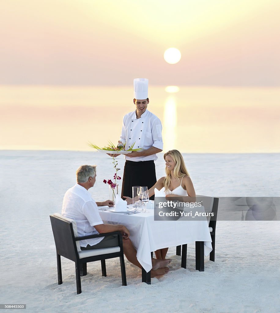 The perfect romantic dinner