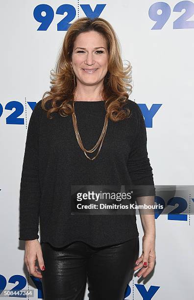 Ana Gasteyer attends Samantha Bee In Conversation With Ana Gasteyer at 92nd Street Y on February 4, 2016 in New York City.