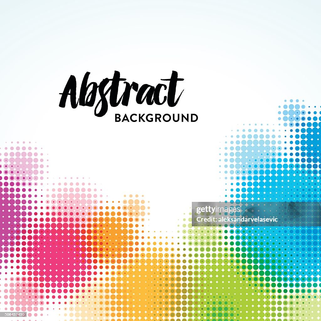 Abstract Spotted Background