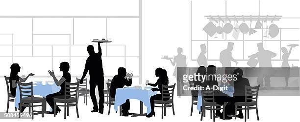 bildbanksillustrationer, clip art samt tecknat material och ikoner med restaurant bonne table - förvaringsställ
