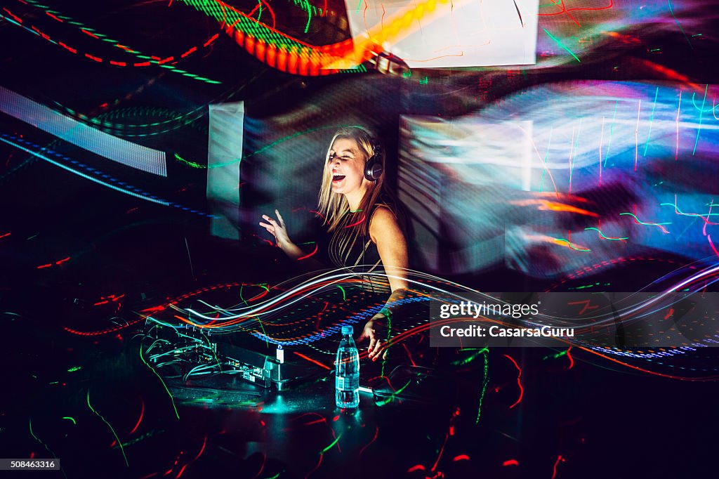 DJ, Light Painting