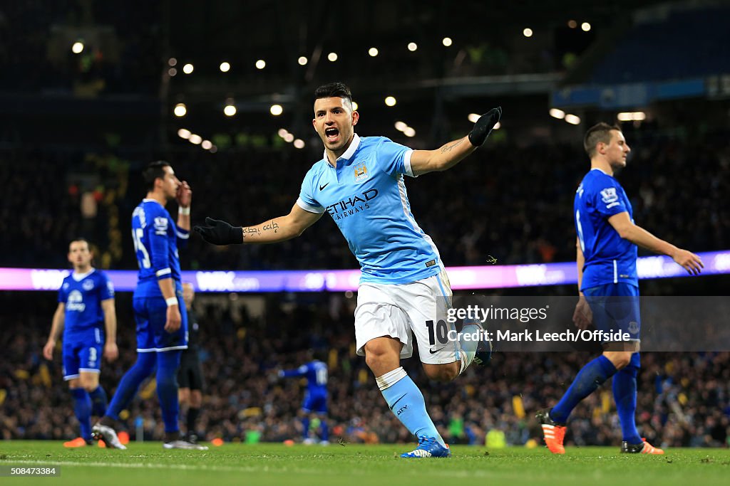 Manchester City v Everton - Capital One Cup Semi Final: Second Leg