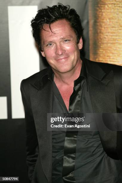 Actor Michael Madsen arrives at the Kill Bill II party at the Kabarets Prophecy Club on May 16, 2004 in Cannes, France.