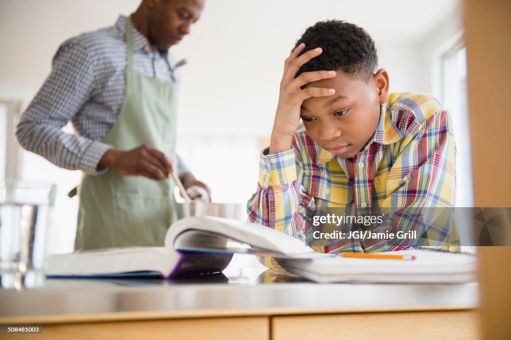Person Rushing His Homework Frustrated Boy Doing Homework High-Res Stock Photo - Getty Images