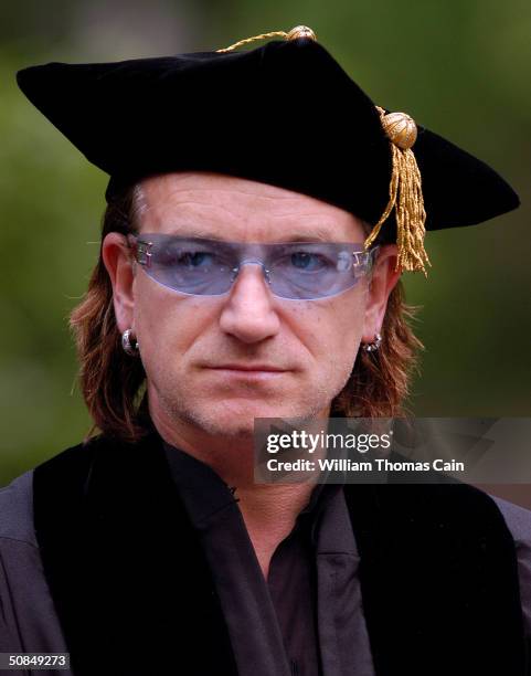 Bono Graduation Activist Bono Photos and Premium High Res Pictures - Getty Images