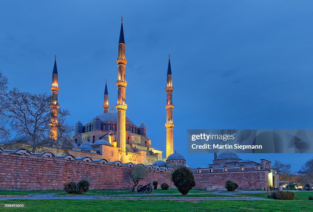 Selimiye Mosque, built by Mimar Sinan, Edirne, East Thrace, Marmara Region, Turkey