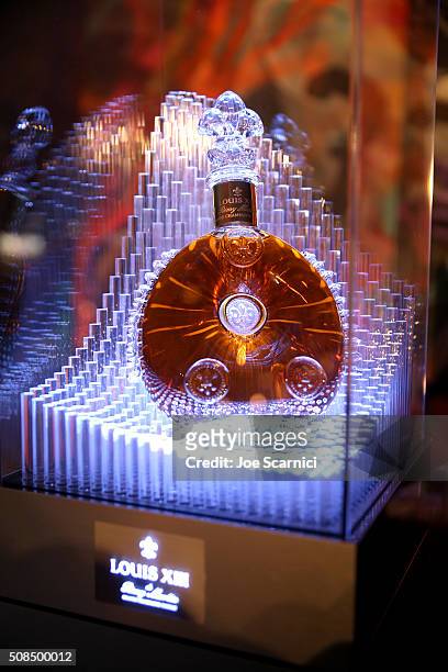 General view of the atmosphere is seen during Haute Living And Louis XIII Celebrate Jim Brown's 80th Birthday on February 4, 2016 in San Francisco,...