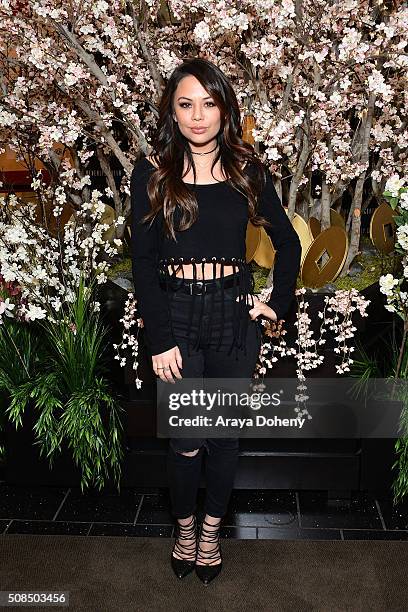 Janel Parrish attends the 2016 Lunar New Year Celebration at The Beverly Center on February 4, 2016 in Los Angeles, California.