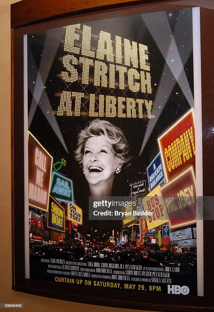 Screening Of "Elaine Stritch At Liberty"