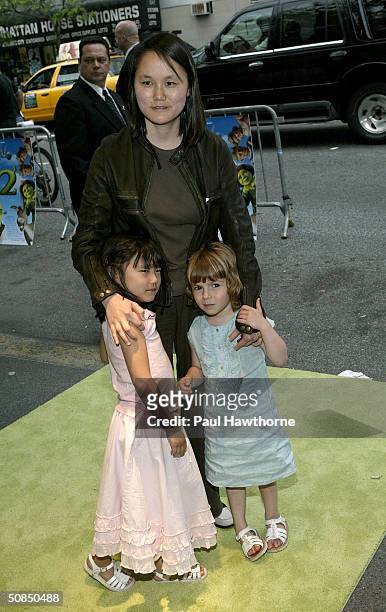 Soon-Yi Previn attends the screening of "Shrek 2" at the Beekman Theatre May 17, 2004 in New York City.
