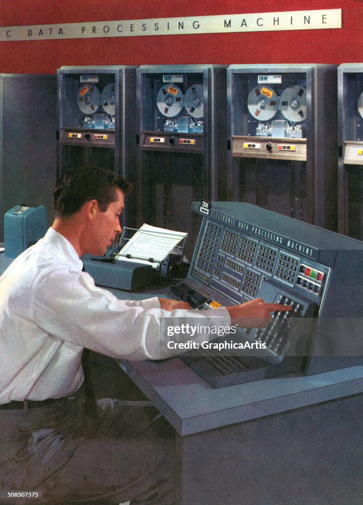 1950s Computer Technician