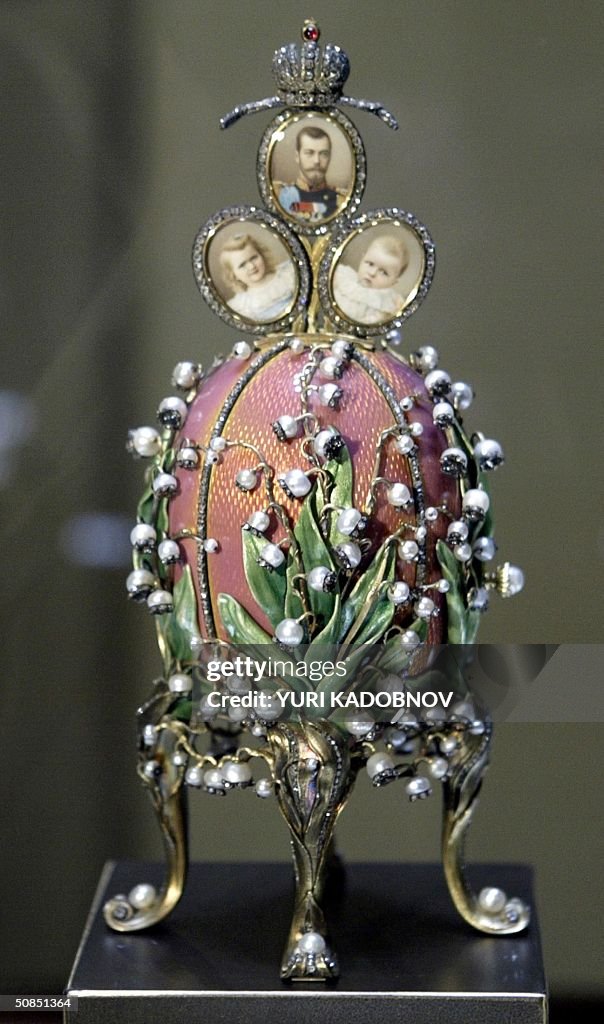 RUSSIA-FABERGE-EGGS
