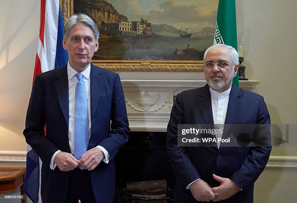 Iranian Foreign Minister Mohammad Javad Zarif Visits Britain