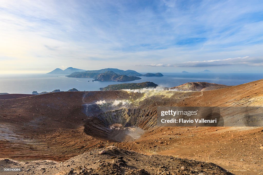 Vulcano - Grand Crater of the Pit, Aeolian Islands - Sicily