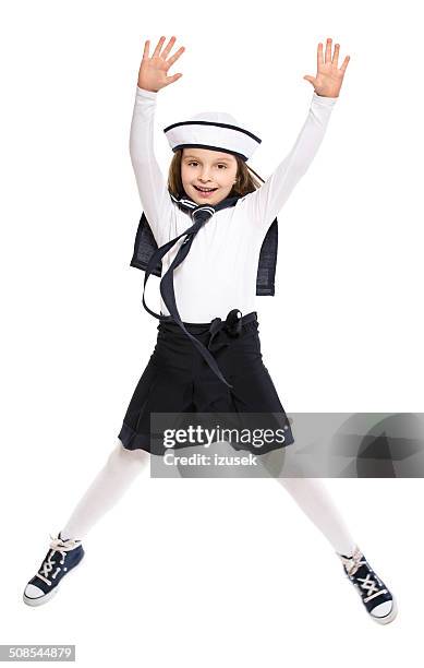 sailor girl - sailor portrait stock pictures, royalty-free photos & images