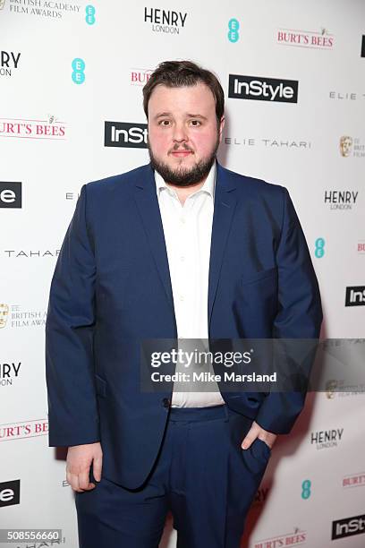 John Bradley attends the InStyle EE Rising Star Pre-BAFTA Party at 100 Wardour Street on February 4, 2016 in London, England.