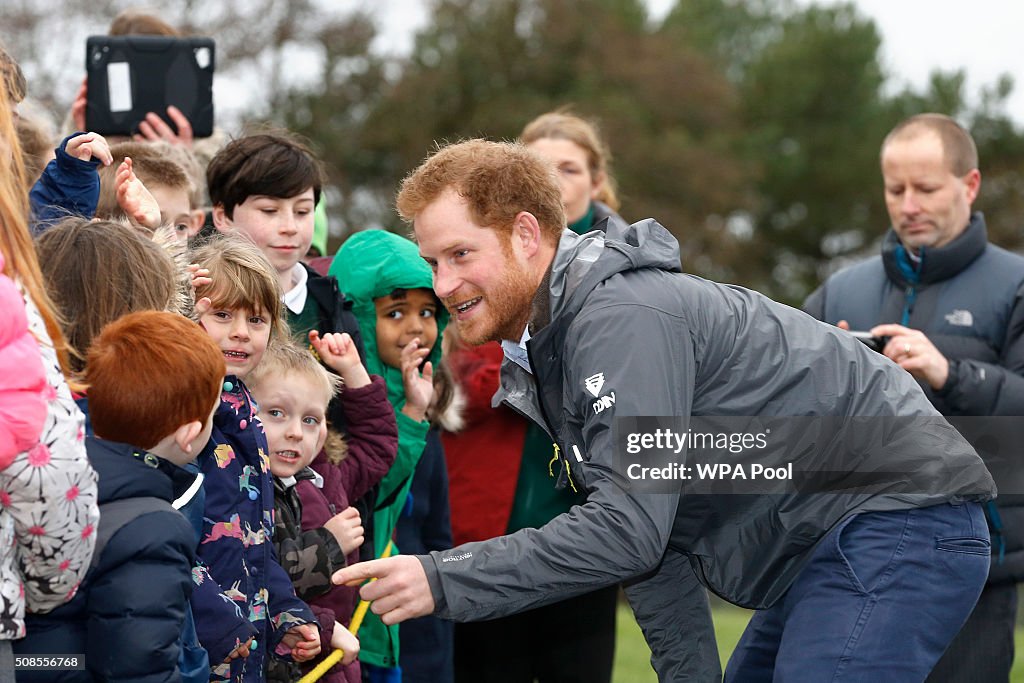 Prince Harry Visits Flood Hit Lancashire