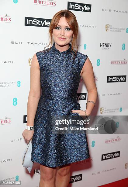 Arielle Free attends the InStyle EE Rising Star Pre-BAFTA Party at 100 Wardour Street on February 4, 2016 in London, England.