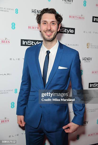 Blake Harrison attends the InStyle EE Rising Star Pre-BAFTA Party at 100 Wardour Street on February 4, 2016 in London, England.