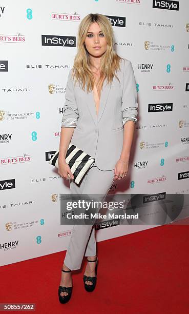 Kara Rose Marshall attends the InStyle EE Rising Star Pre-BAFTA Party at 100 Wardour Street on February 4, 2016 in London, England.