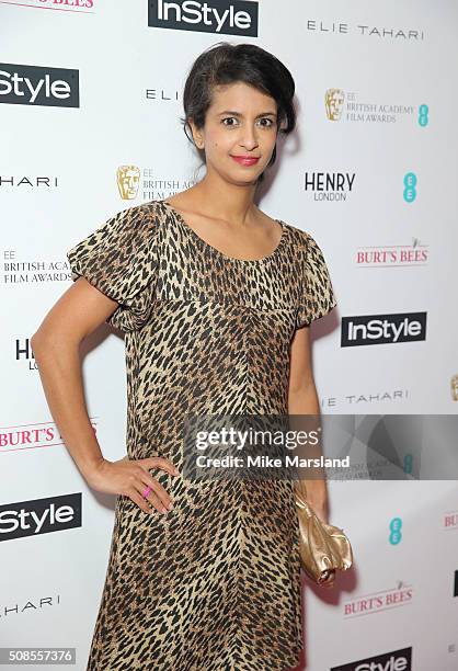 Konnie Huq attends the InStyle EE Rising Star Pre-BAFTA Party at 100 Wardour Street on February 4, 2016 in London, England.