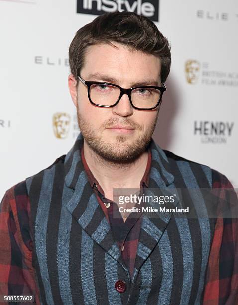 Tom Burke attends the InStyle EE Rising Star Pre-BAFTA Party at 100 Wardour Street on February 4, 2016 in London, England.