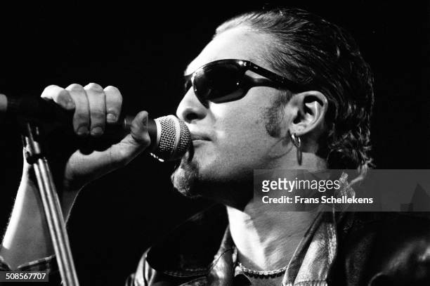 Alice in Chains perform at the Paradiso in Amsterdam, Netherlands on 12th February 1993.
