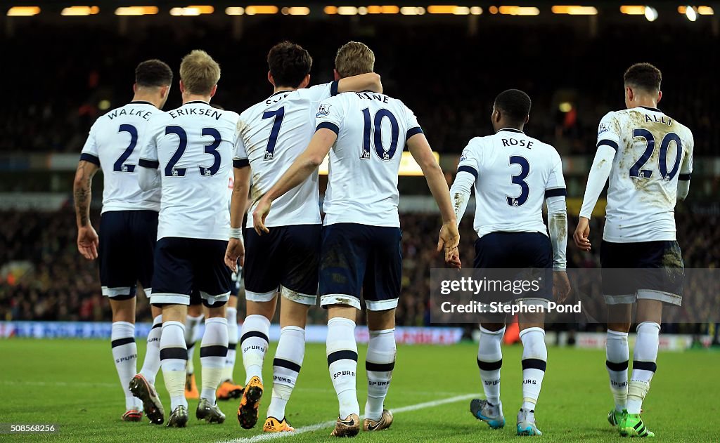 Norwich City v Tottenham Hotspur - Premier League