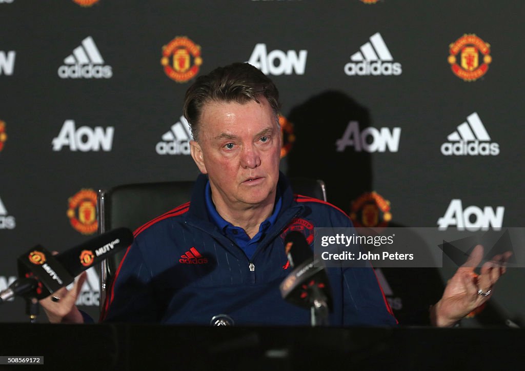 Manchester United Press Conference