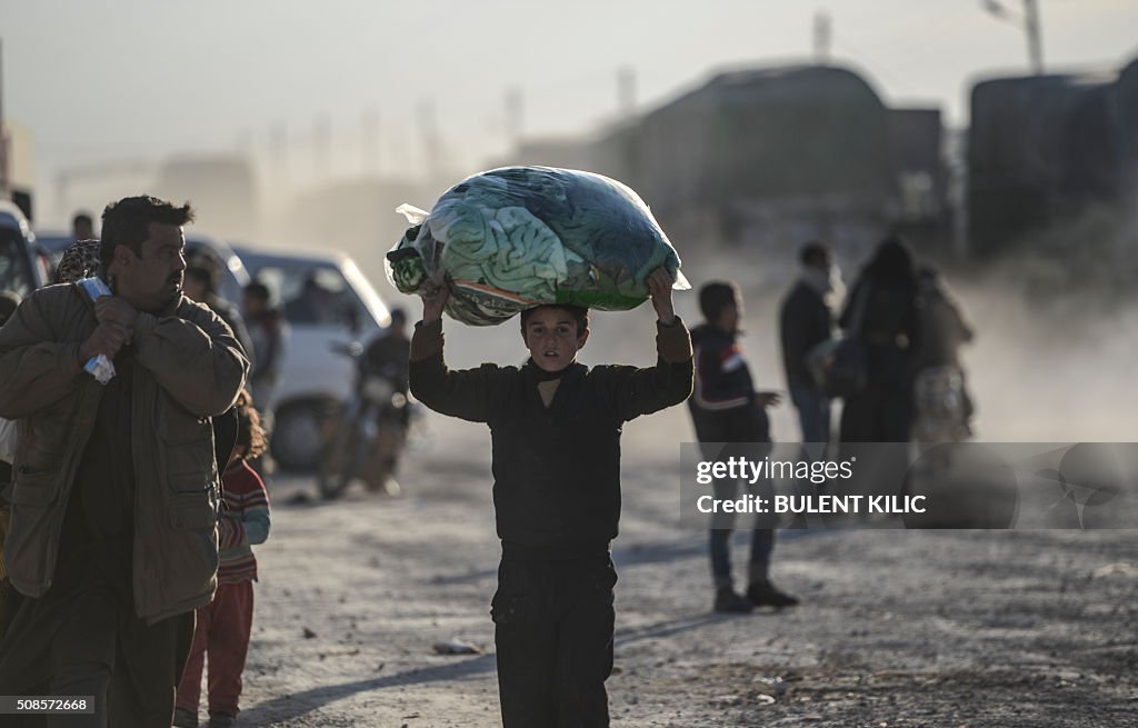 SYRIA-TURKEY-REFUGEES-UNREST