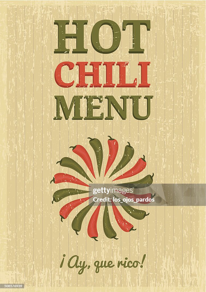 Shabby chili poster