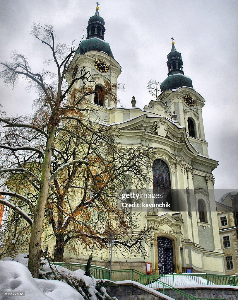Cathedral of St. Mary Magdalene in Karlovy Vary, Czech Republic