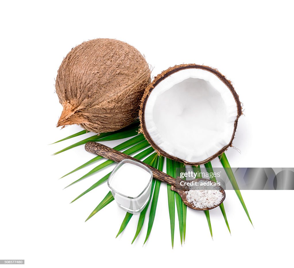 Coconuts  and coconut milk