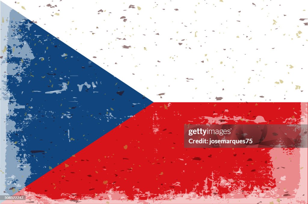 Flag of Czech republic