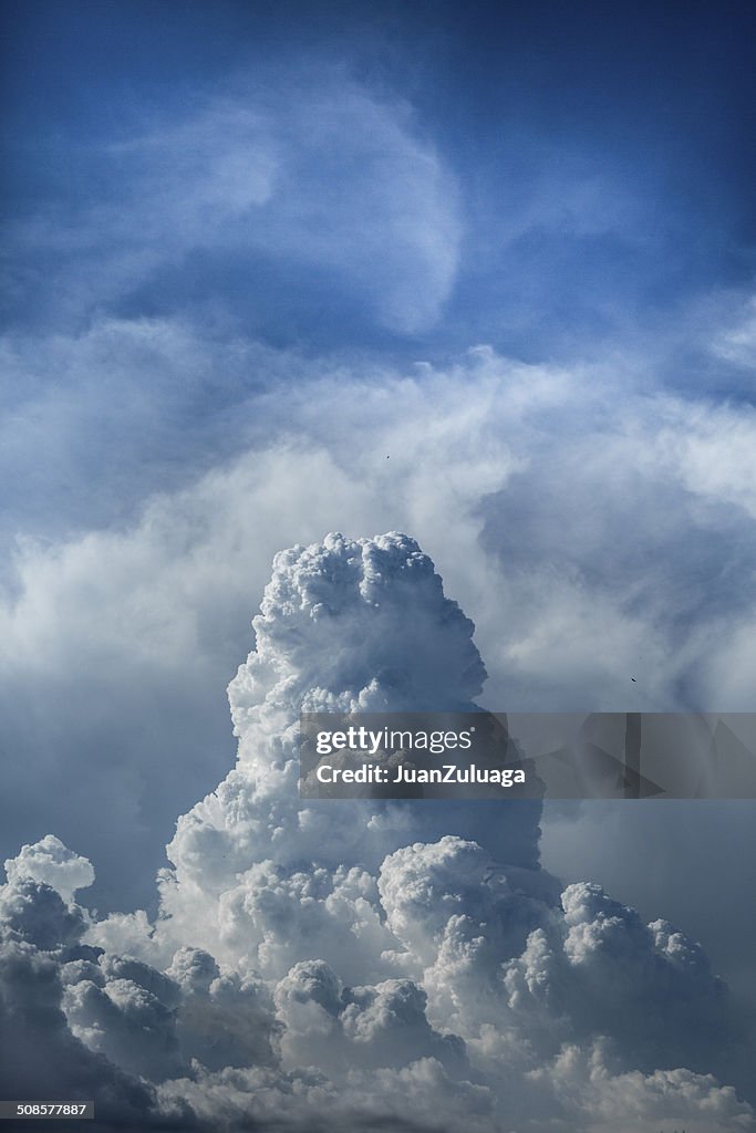 Clouds and blue sky