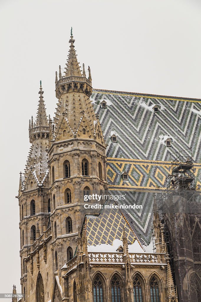 Catedral de St. Stephen (Catedral de San Esteban en el invierno