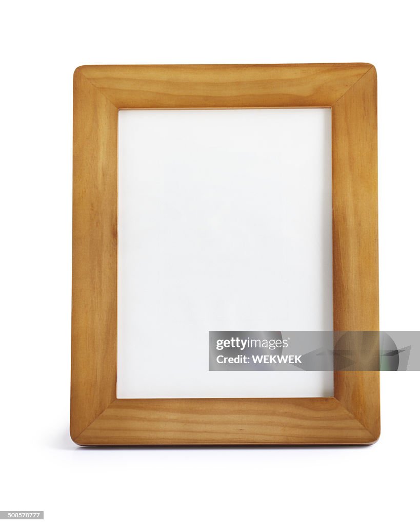 Wooden photo frame