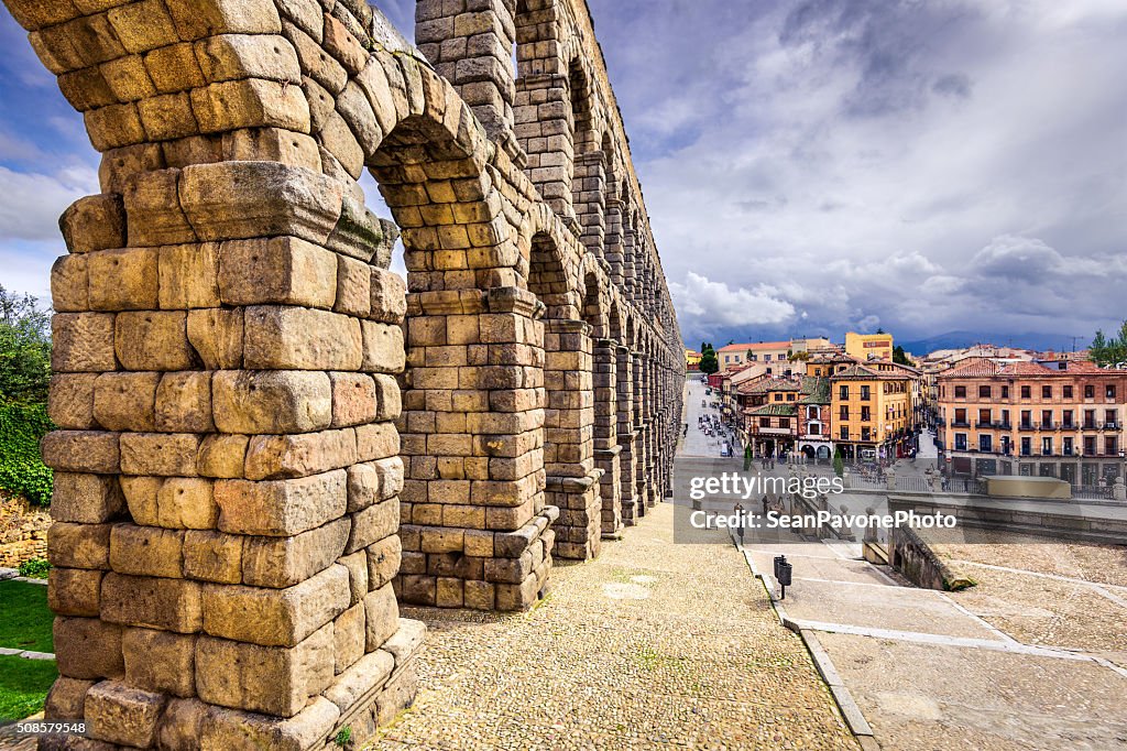 Segovia, Spanien Aqueduct