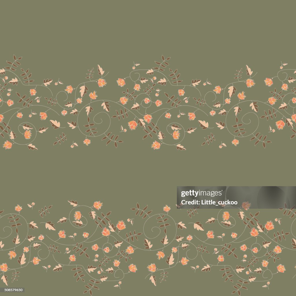 Cornflower pattern. Vector seamless texture