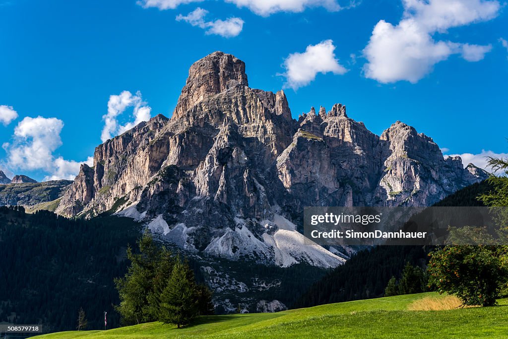 Dolomites Italy - Mountains of Passo Sella