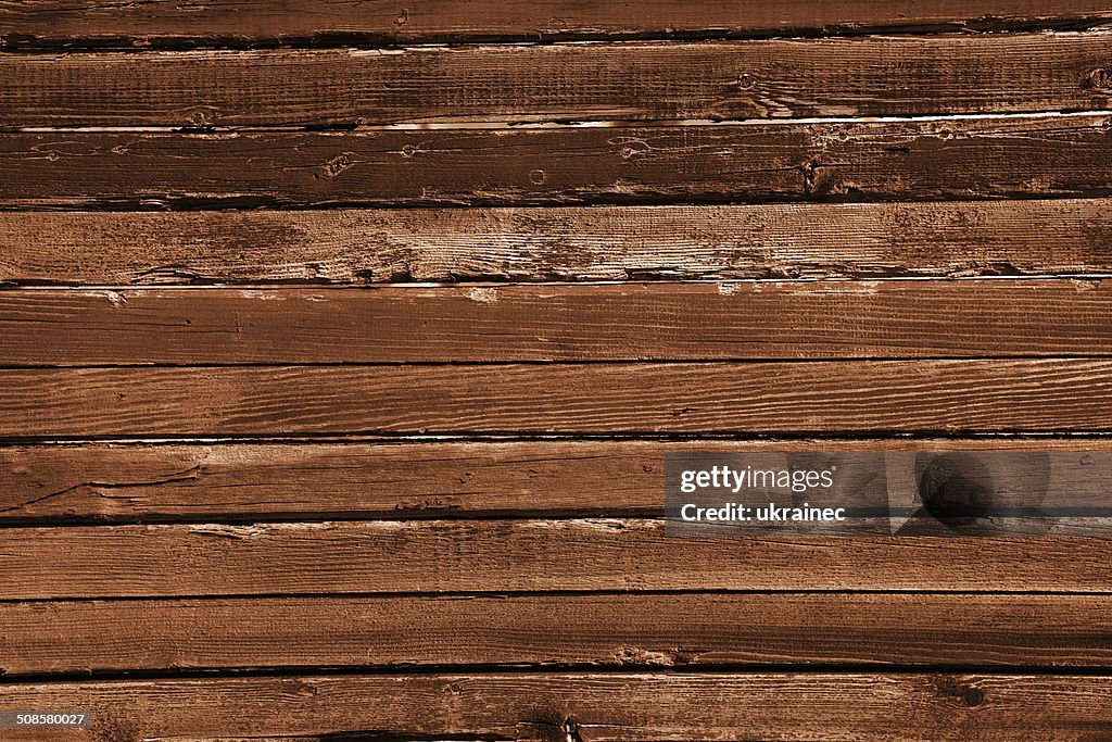 Wooden wall