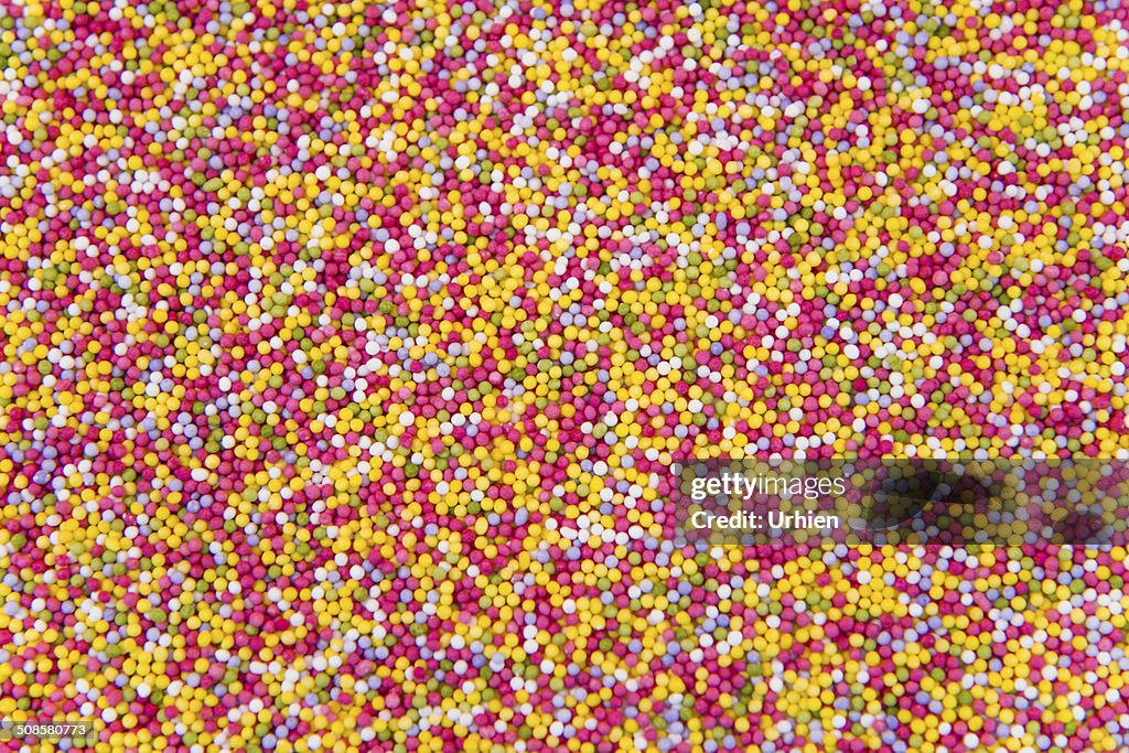 Multi colored sprinkles