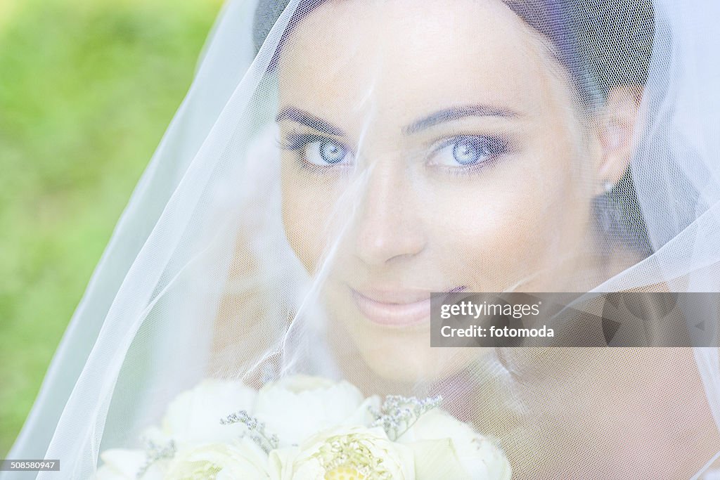 Young Beautiful bride