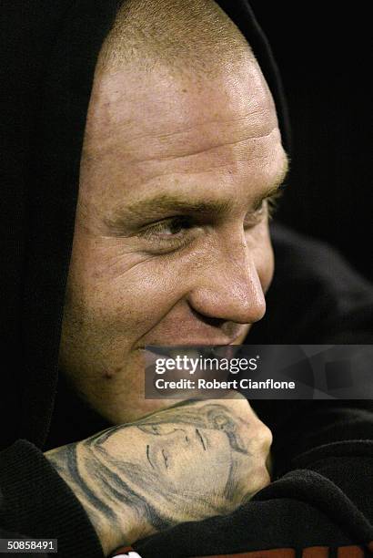 Ronny Faisst looks on during a media call for the Crusty Demons Nine Lives Tour May 20, 2004 at the Rod Laver Arena in Melbourne, Australia.