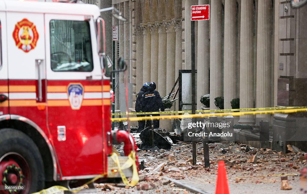 Crane Collapses In New York